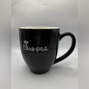 Chick-Fil-A Black and White Coffee Cup Mug